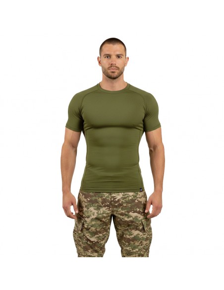 Wojskowa koszulka termoaktywna khaki BERENS Karris