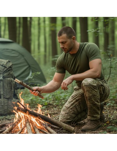 Wojskowa koszulka termoaktywna khaki...