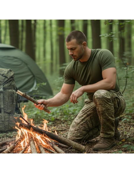 Wojskowa koszulka termoaktywna khaki BERENS Karris