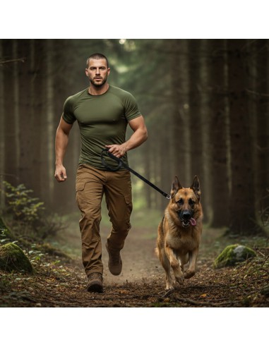 Wojskowa koszulka termoaktywna khaki...