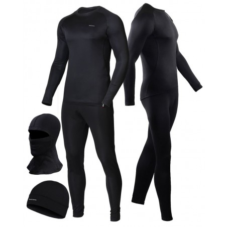 bielizna termoaktywna BERENS BaseProtect - czarny