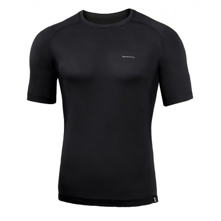 koszulka termiczna z krótkim rękawem BERENS BaseProtect - czarna